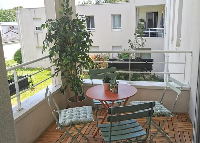 Serenite - Proche Parc Des Expositions Apartamento Nantes